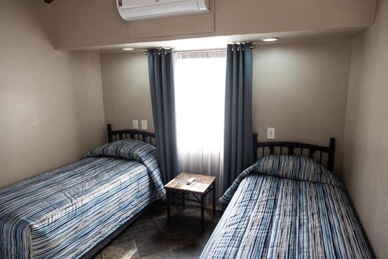 Warmbaths, A Forever Resort: 6-Sleeper Chalet. 2 bedrooms (1 double bed, 2 single beds & 1 double sleeper couch)